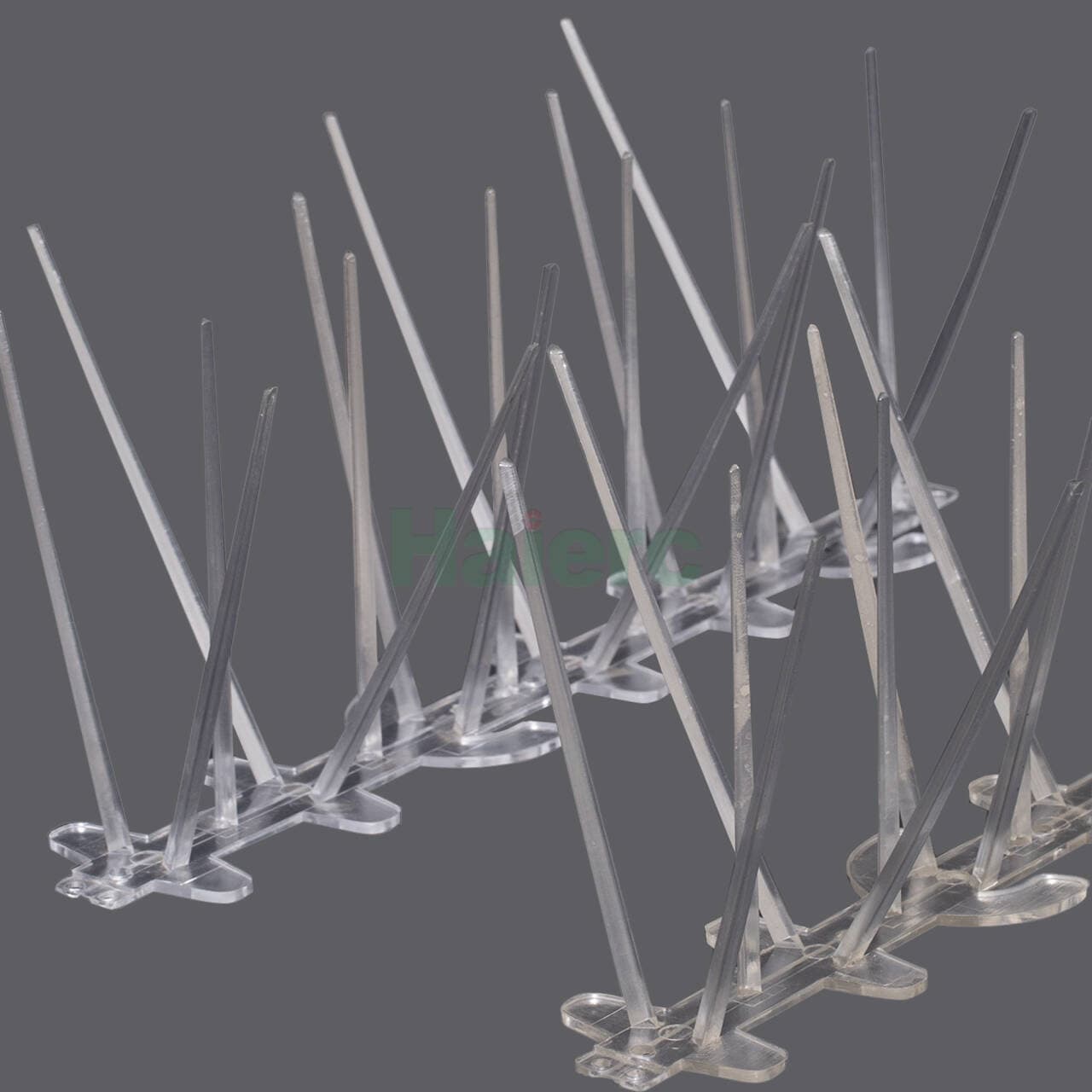 >Haierc 25CM 50CM High Quality Outdoor Durable Anti Pigeon Plastic Anti Bird Spikes Pigeon Spikes Fence Repel Bird Spikes